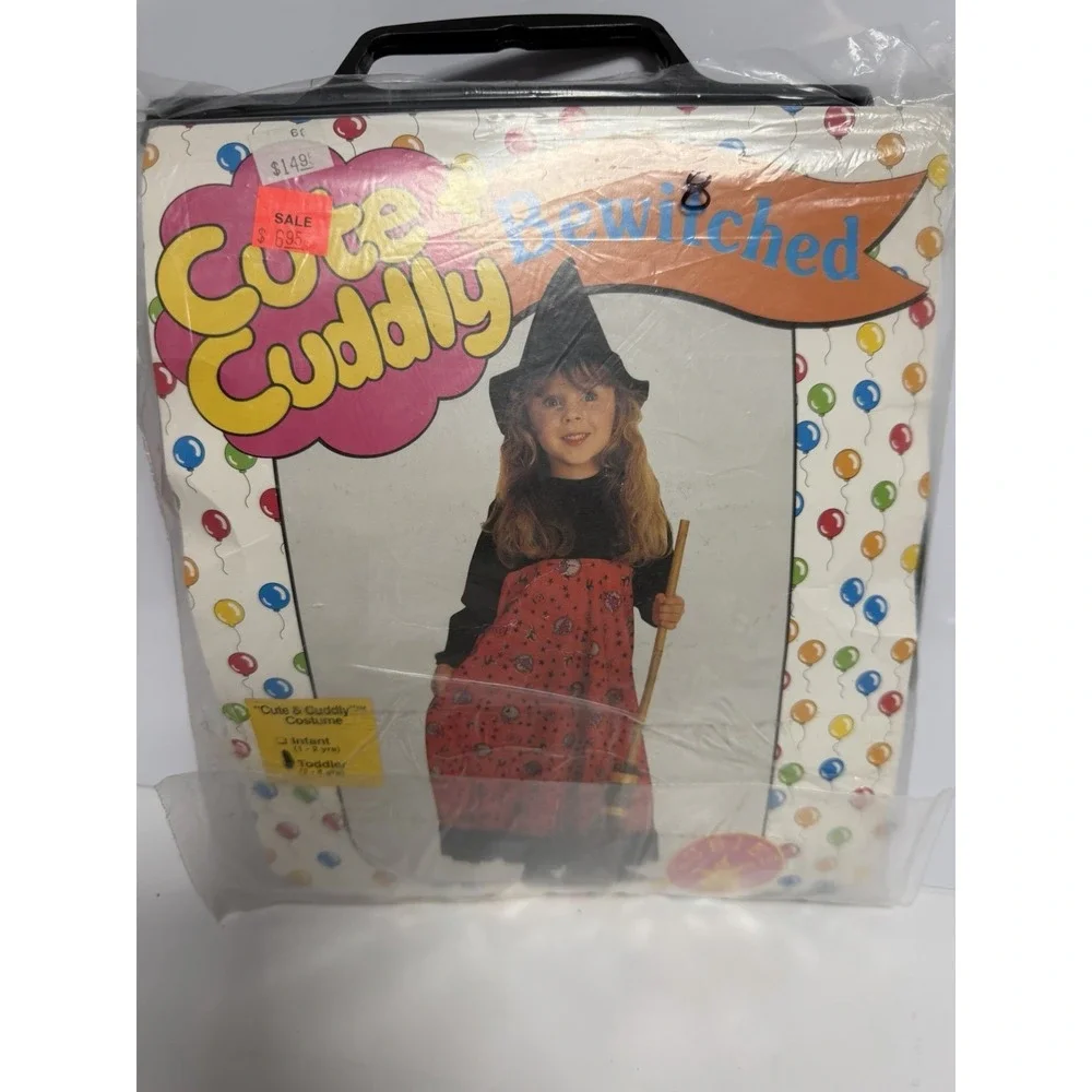 CUTIE Cuddly Child's BeWitch Costume Ages Small 2/4. H-1